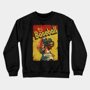 VINTAGE BASEBALL - TOPPS TRADING CARDS Crewneck Sweatshirt